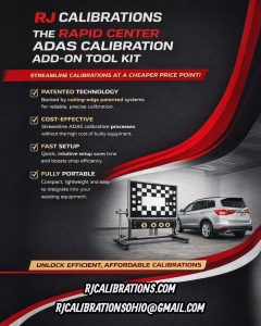Rapid Center ADAS Calibration Add-on Tool Kit Flyer